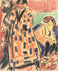 Self-portrait with Model